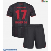Fotballdrakt Barn Bayer Leverkusen Eliesse Ben Seghir #17 Hjemmedraktsett 2025-26 Kortermet (+ Korte bukser)